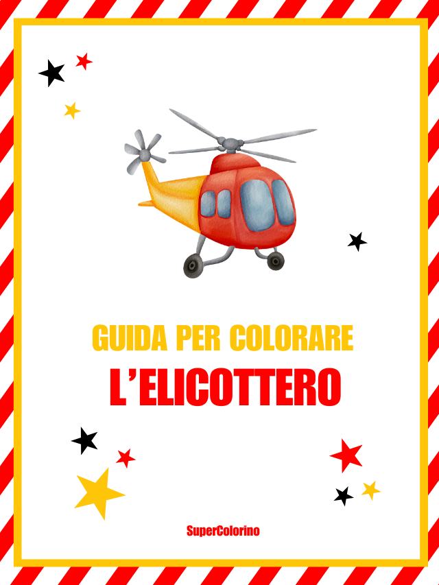 Guida per colorare l’elicottero