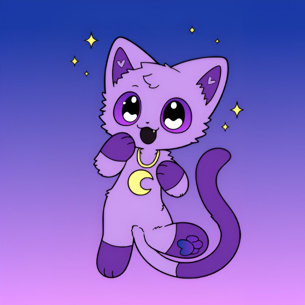 Pagina da colorare con numeri Catnap