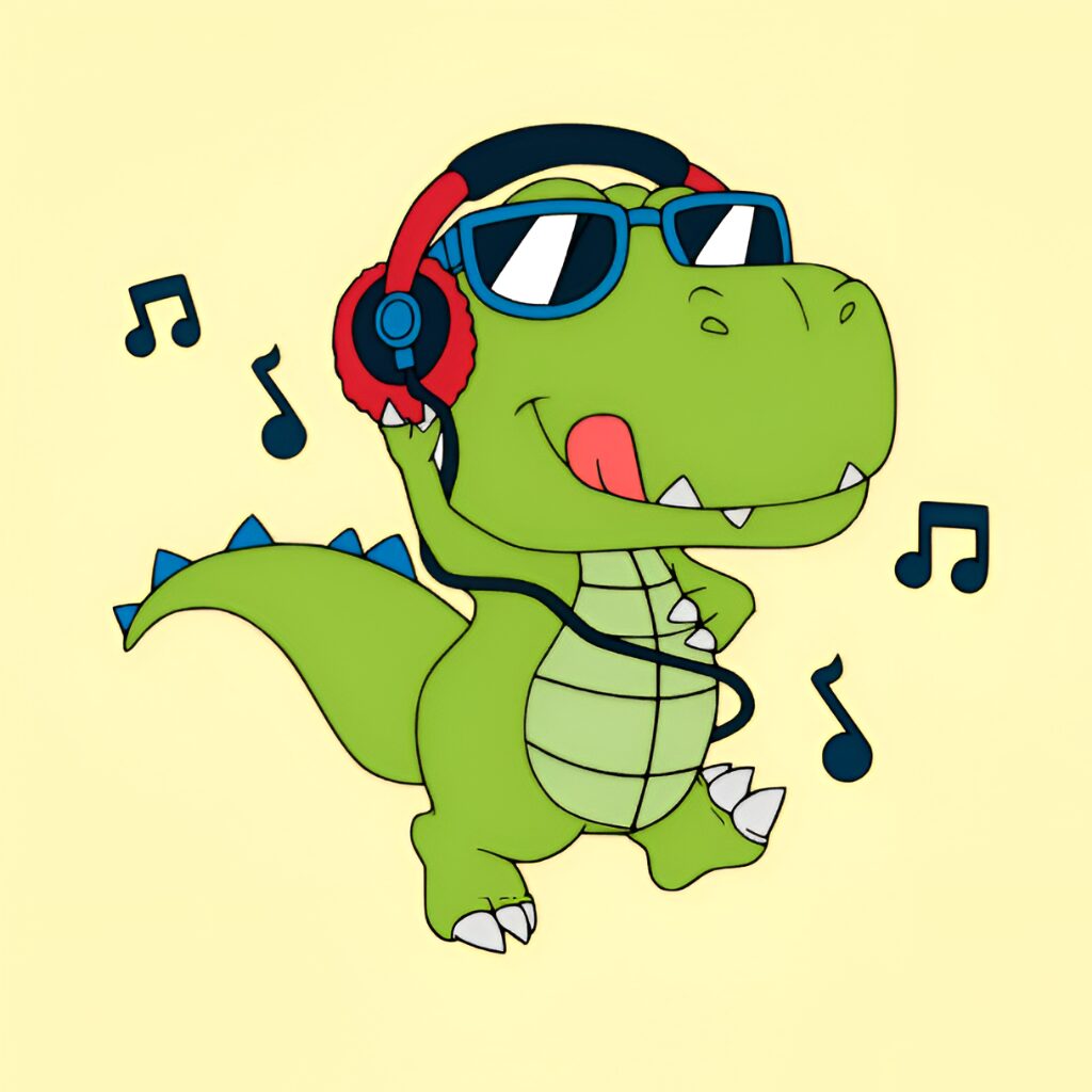 Malvorlage T-Rex nach Zahlen