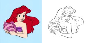 Ariel Malvorlage ft