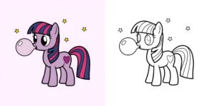 Mein kleines Pony Malvorlage ft