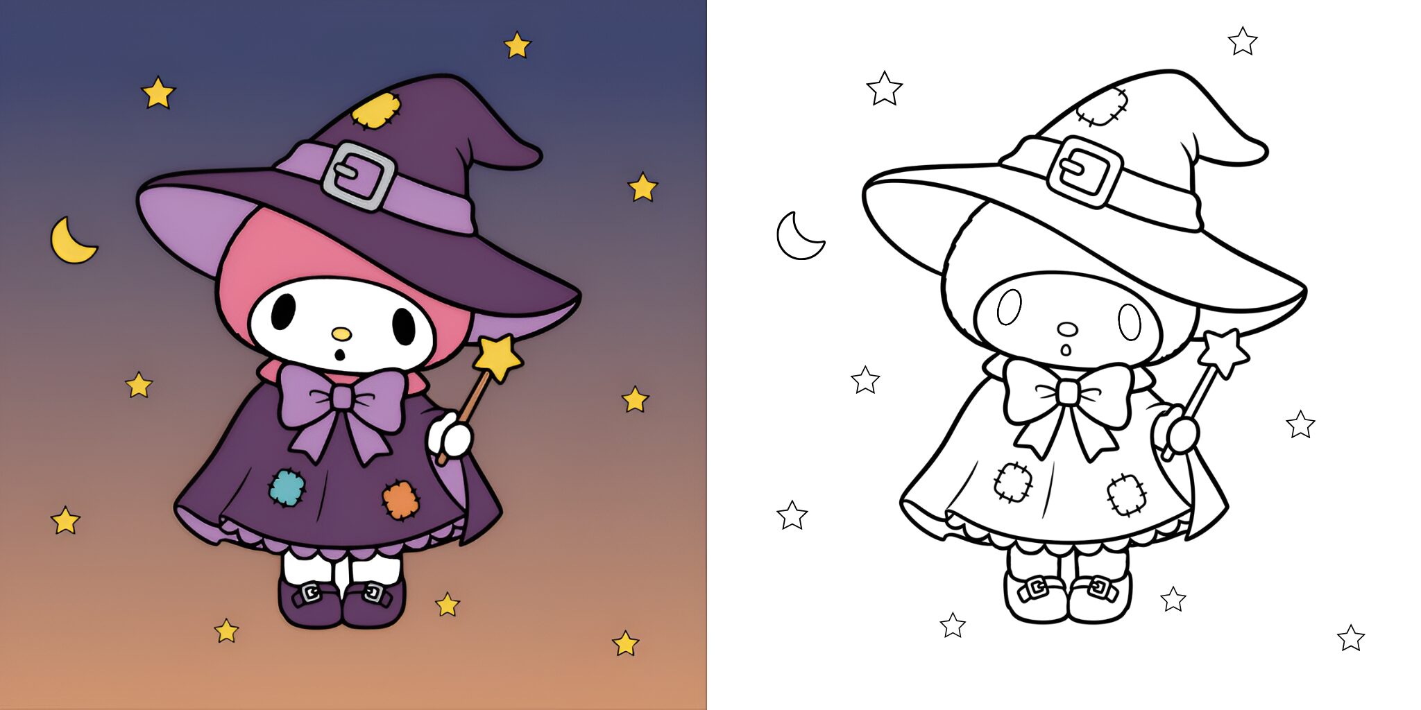 coloriage ma mélodie ft
