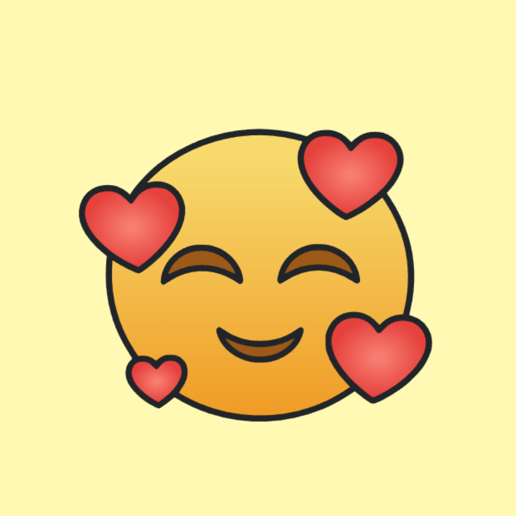Emoji-Malvorlagen nach Zahlen