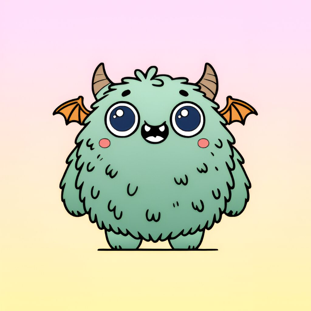 Malen nach Zahlen Monster