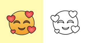 emoji da colorare ft
