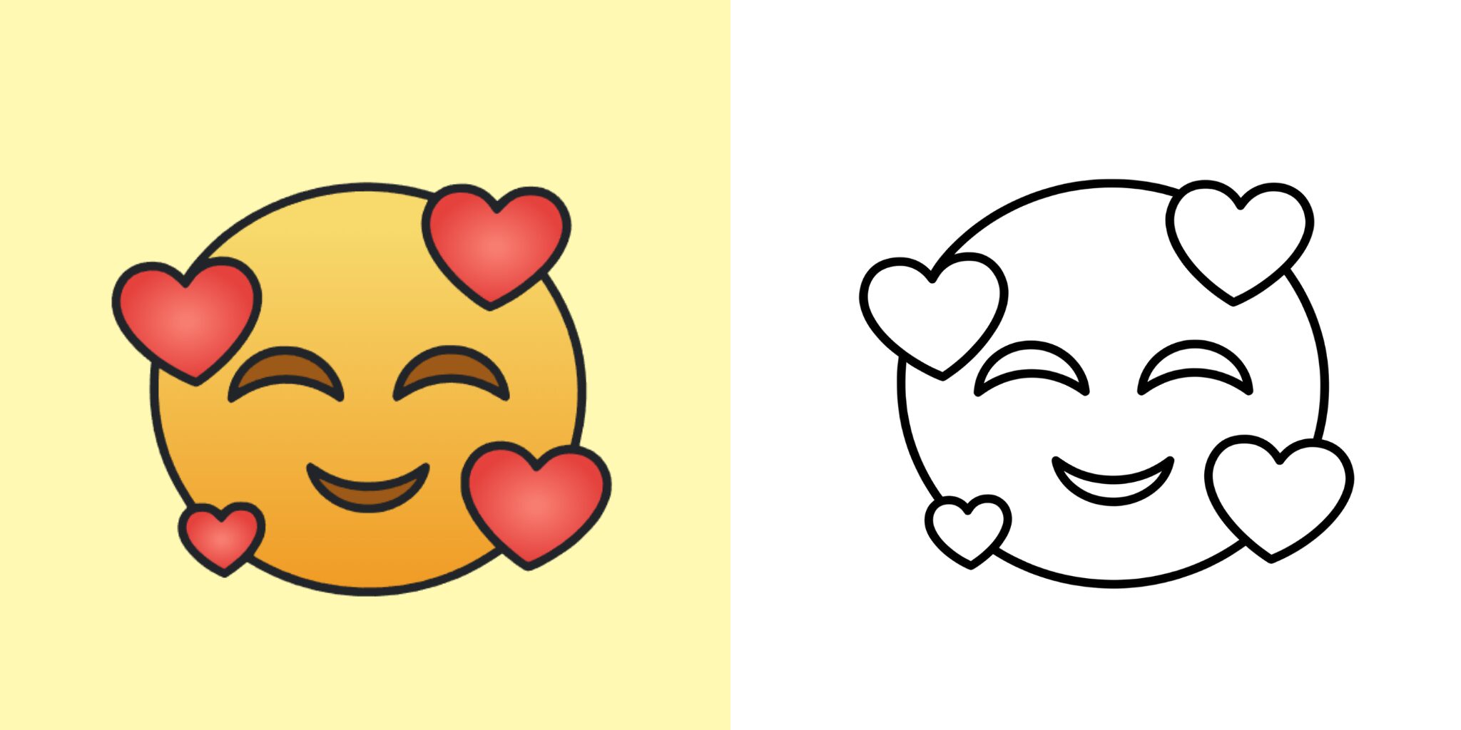 Emoji-Färbung ft